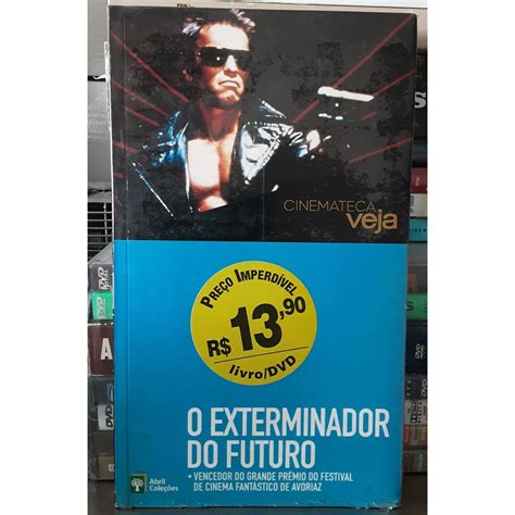 O Exterminador Do Futuro Livro DVD Shopee Brasil