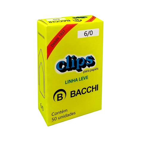 Clips Galvanizado N Unidades Bacchi