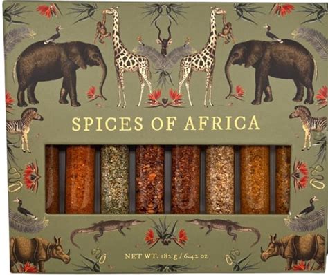 Spices Of Africa Blend Collection Pack Sampler Spice Gift Set Etsy