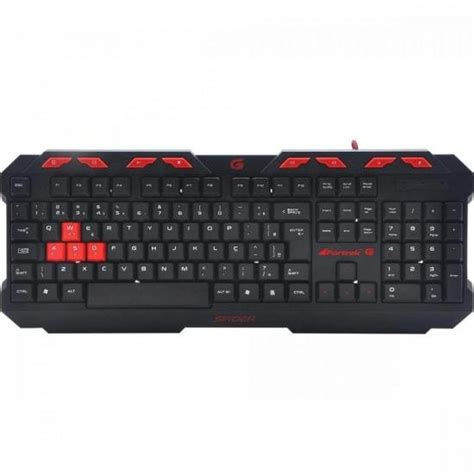 Teclado Gamer Fortrek Crusader Rgb Preto Fortrek