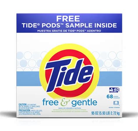 Tide Free and Gentle Powder Laundry Detergent at best price in Delhi