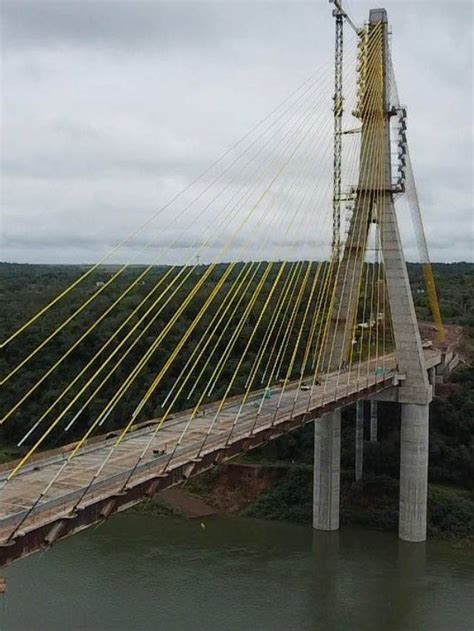 Nova Ponte De Foz Do Iguaçu Está 95 5 Concluída