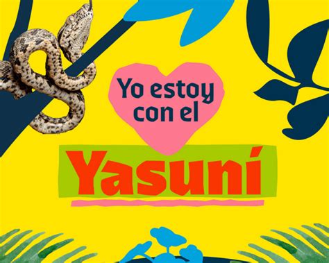 Necesitamos tu firma Apoyo Internacional por el Sí al Yasuní