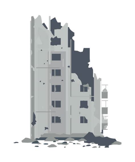 Destroyed City Illustrations Royalty Free Vector Graphics And Clip Art