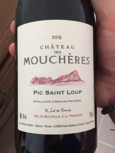 Château des Moucheres Pic Saint Loup Rouge Vivino