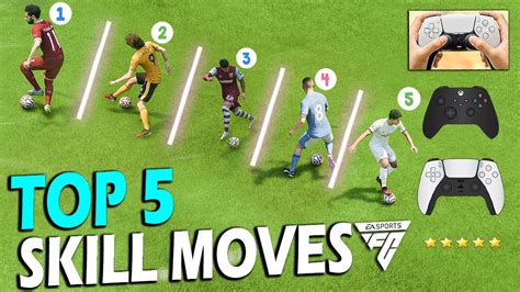 TOP 5 SKILL MOVES IN EA FC 24 META SKILL MOVES TUTORIAL YouTube