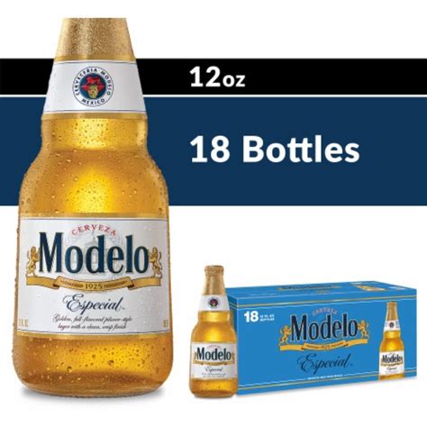 Modelo Especial Mexican Lager Import Beer, 18 bottles / 12 fl oz ...