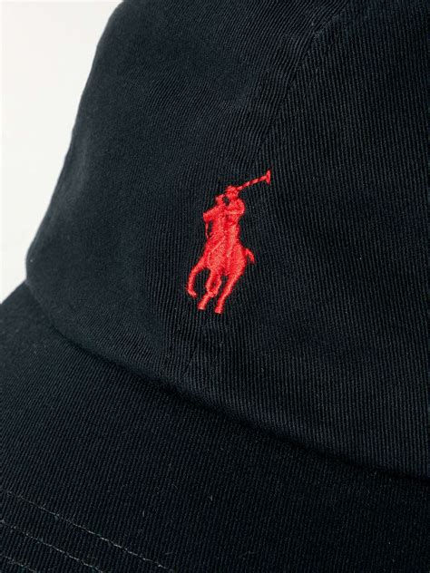 Polo Ralph Lauren Logo Embroidered Cotton Twill Baseball Cap For Men