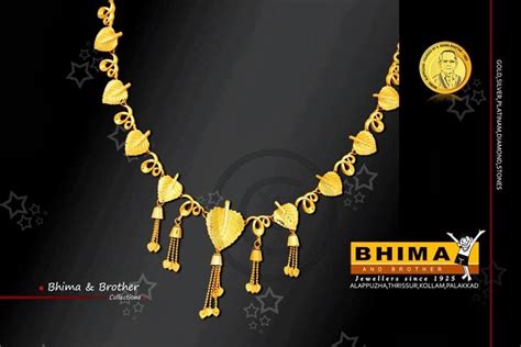 Jewellery Design Pictures 3 Trendy Gold Sets By Bhima Jewellers