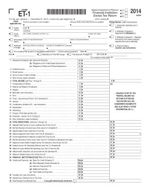 Fillable Online Revenue Alabama RESET FORM FORM ET1 140001E11283