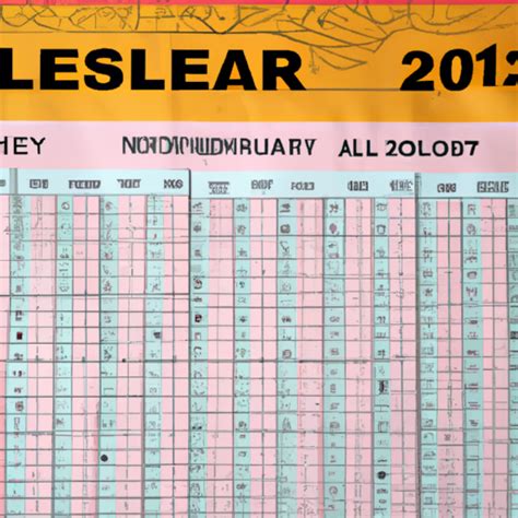 Kerala Lottery Result Chart 2023 Dydepune