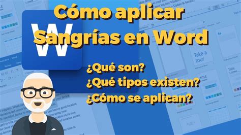 Cómo Aplicar Sangrías En Word Youtube