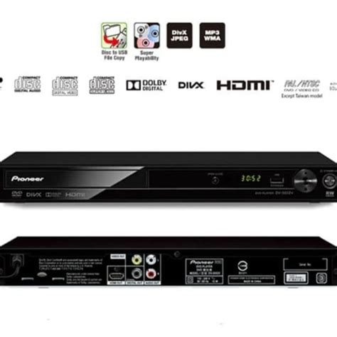 Jual Pioneer Dv 3052 Hdmi 1080p Upscaling Dvd Player Usb Playback