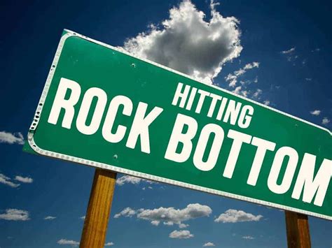 Rock Bottom In Addiction What Is It And How Do You Know If Youre There