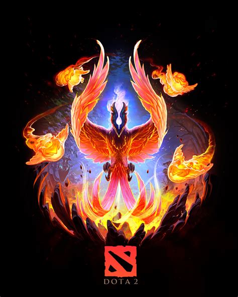 Phoenix Dota 2 by NatashaKashkina on DeviantArt