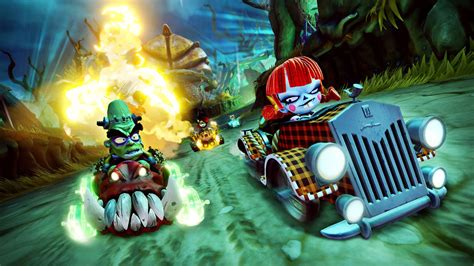 Crash Team Racing S Spooky Grand Prix Brings Back Nina Cortex Destructoid