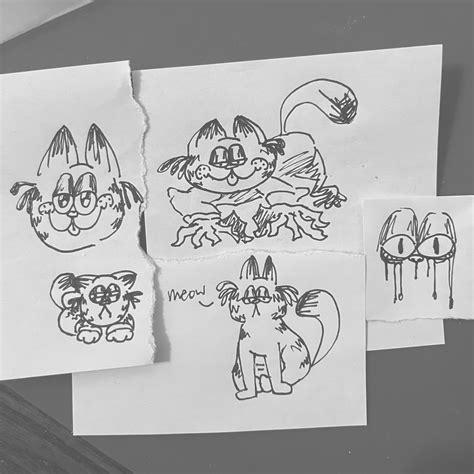 Garfield Sketches : r/imsorryjon