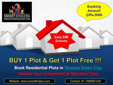 Ppt Residential Pots Investment Scheme In Dholera Sir Powerpoint