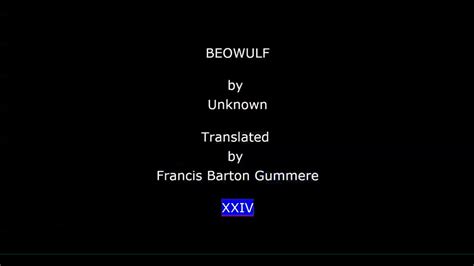 Beowulf Chapters 24 To 26 Section 9 Of 14 YouTube