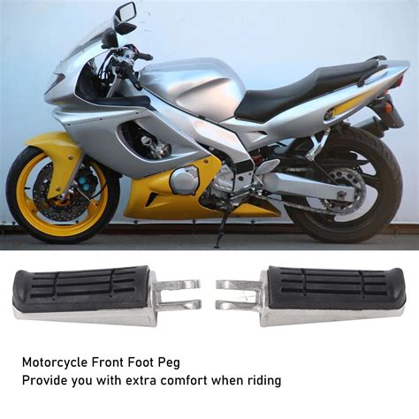 Pcs Motorcycle Front Foot Peg Footrest Metal For Fz Fz Fzs