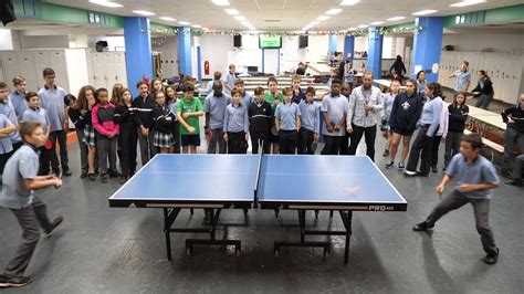 Finale Du Tournoi De Ping Pong En Secondaire 1 Youtube