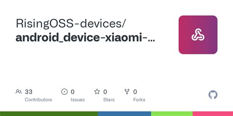 GitHub RisingOSS Devices Android Device Xiaomi Alioth