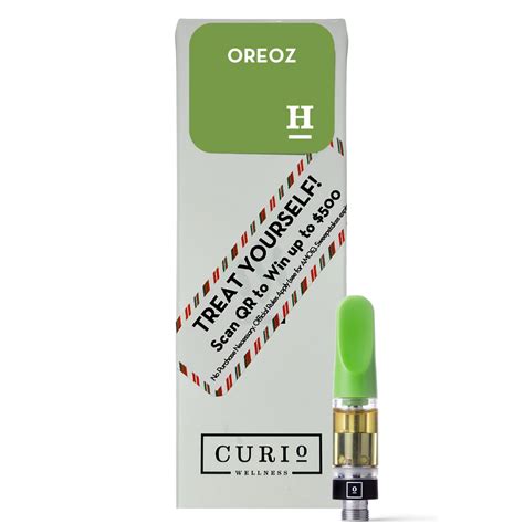 Curio Wellness Oreoz Vape Cartridge [0 5g] Leafly