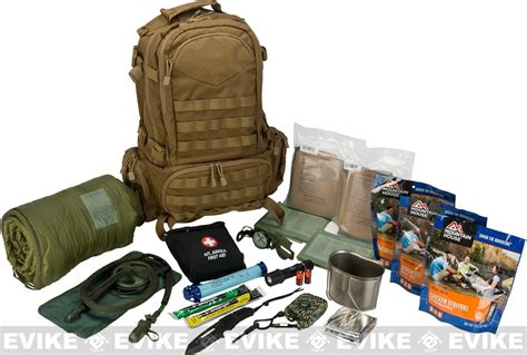 Bug Out Bag Survival Essentials 72 Hour Bag Color Tan