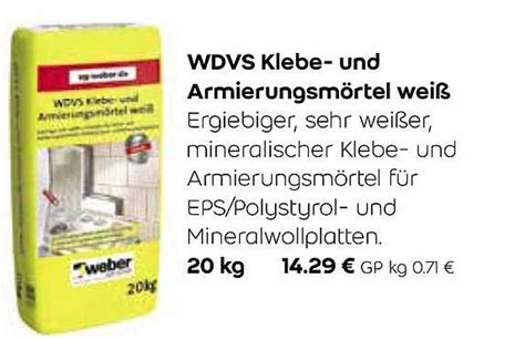 Wdvs Klebe Und Armie Rungs M Rtel Angebot Bei Bauhaus