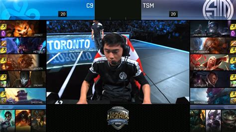 Tsm Vs C Game Highlights Team Solomid Vs Cloud Na Lcs Playoff