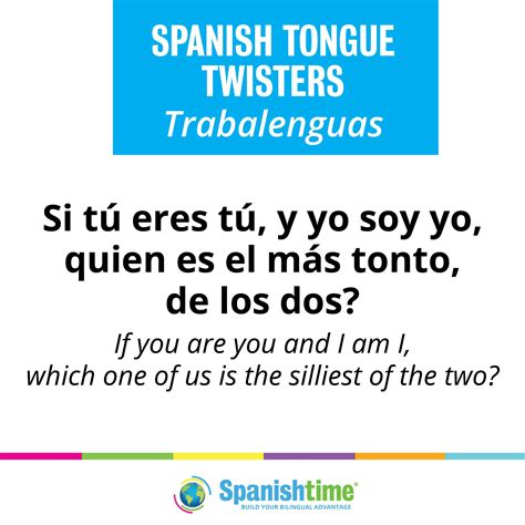 Spanish Tongue Twisters Tongue Twisters In Spanish – Otosection