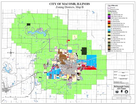 City Map & Wards | City of Macomb