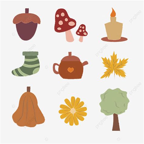 Autumn Aesthetic Stickers Hd Transparent Aesthetic Autumn Sticker Pack