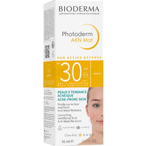 Bioderma Photoderm Akn Mat Spf 30 Uvb Uva 40ml Arogga Beauty Store
