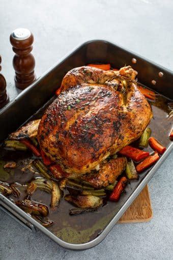 Roast Chicken With Herb Butter Lemon Blossoms