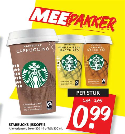 Starbucks Ijskoffie Aanbieding Bij DekaMarkt 1Folders Nl