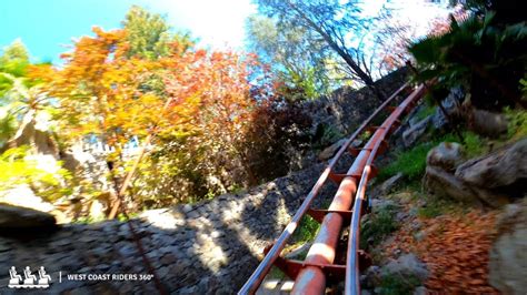 Quicksilver Express Mine Coaster Pov Gilroy Gardens Youtube