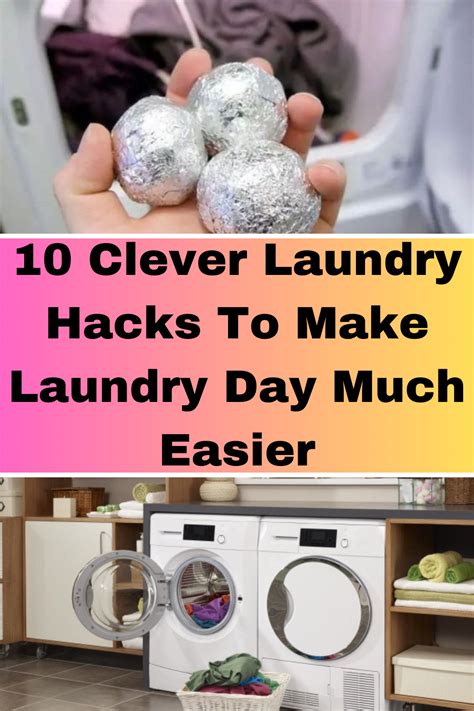 10 Clever Laundry Hacks To Make Laundry Day Much Easier Artofit