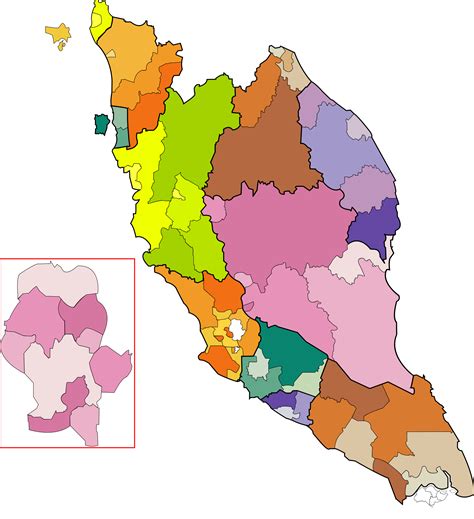 Malaysia Map Outline PNG