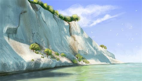 Cliff edge study by Molly69929 on DeviantArt