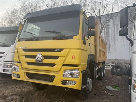 X Hp Wheeler Ton Sinotruk Howo Heavy Duty Lorry Tipper Dumper