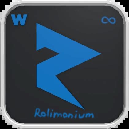 Rolimonium Hat Roblox Item Rolimon S