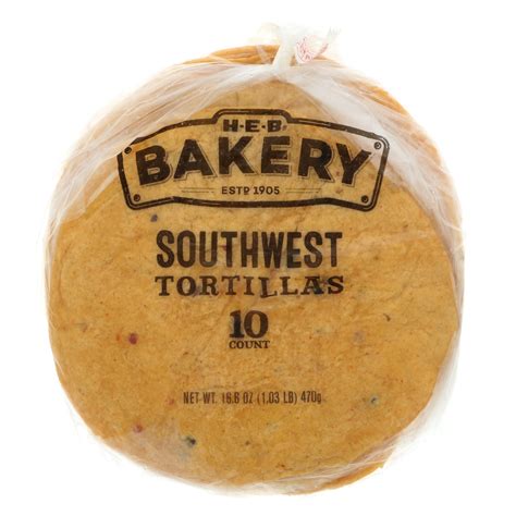 H-E-B Bakery Southwestern Flour Tortillas - Shop Tortillas at H-E-B