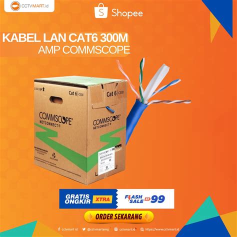 Jual KABEL UTP CAT 6 Commscope 305m Shopee Indonesia