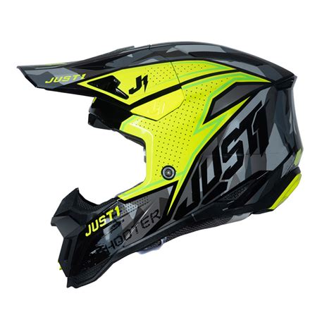 Just-1 J40 Shooter Helmet Yellow JO6060170145001 Offroad Helmets ...
