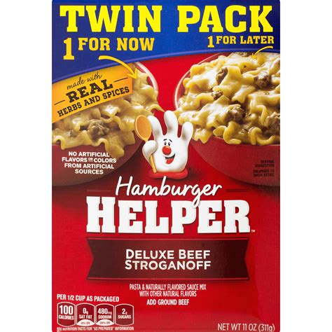 Recipe Of Hamburger Helper Deluxe Beef Stroganoff