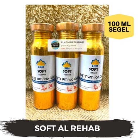 Biang Parfume Refill Soft Al Rehab Ml Segel Alumunium Lbm