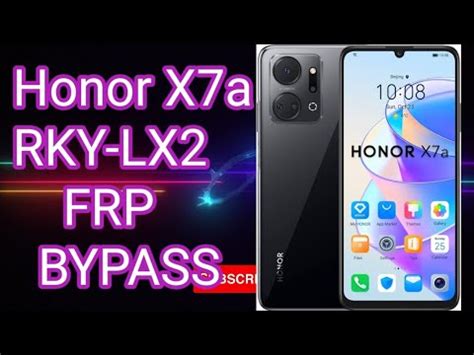 Honor X7a RKY LX2 FRP BYPASS Remove One Click YouTube