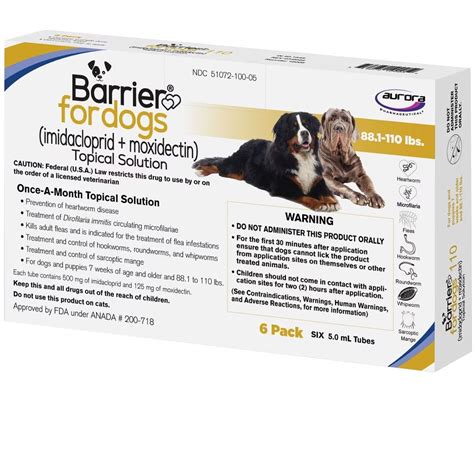 Barrier Topical Solution For Dogs