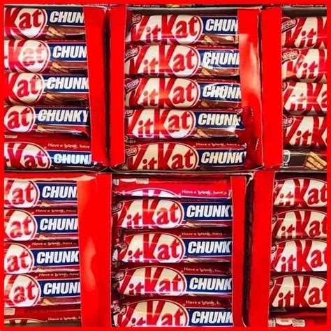 Authentic Kitkat Chunky Box Grams X Pcs Lazada Ph